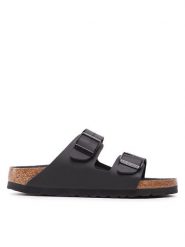 Birkenstock Klapki Arizona 1019069 Czarny. Czarne klapki męskie Birkenstock, ze skóry. Za 397.79 zł.