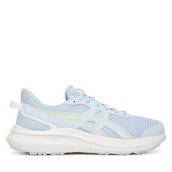 Buty do biegania Asics. Niebieskie obuwie sportowe damskie Asics, bez wzorów, do biegania. Za 219.99 zł.