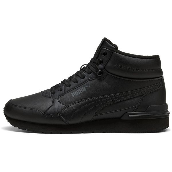 Buty Puma St Runner V4 Mid. Czarne buty sportowe męskie Puma, bez wzorów, z materiału, trekkingowe. Za 243.18 zł.