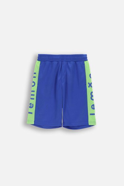 Spodenki sportowe chłopięce Lemon Explore WL6 niebieskie do kolan. Niebieskie szorty dla chłopców LEMON explore, na lato, bez wzorów, z poliesteru, młodzieżowe. Za 49.90 zł.