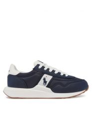 Polo Ralph Lauren Sneakersy Train 89 Sport RL02441410 Granatowy. Niebieskie buty sportowe chłopięce Polo Ralph Lauren, bez wzorów, z materiału, bez zapięcia. Za 309.99 zł.