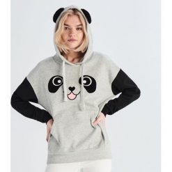 Bluza z motywem pandy - Jasny szar. Bluzy damskie marki Sinsay. Za 69.99 zł.