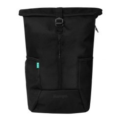 Plecak Kempa Rolltop. Czarne plecaki damskie Kempa, bez wzorów. Za 243.00 zł.