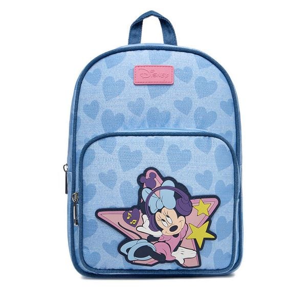 Plecak Mickey&Friends. Niebieskie plecaki damskie Mickey&Friends, bez wzorów, sportowe. Za 119.99 zł.