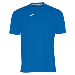 Koszulka Joma Combi. Niebieskie koszulki sportowe męskie Joma, s, bez wzorów, bez kołnierzyka, bez ramiączek, na fitness i siłownię. Za 131.50 zł.