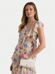 LAUREN RALPH LAUREN Torebka 432P13473001 Biały. Białe torebki do ręki damskie Lauren Ralph Lauren, bez wzorów, ze skóry, wizytowe, bez dodatków. Za 949.99 zł.