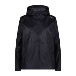 Kurtka damska turystyczna CMP 35X7376. Czarne kurtki damskie CMP, l, bez wzorów, bez kaptura. Za 223.50 zł.