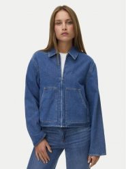 Vero Moda Kurtka jeansowa Aura 10340280 Niebieski Relaxed Fit. Niebieskie kurtki damskie Vero Moda, xl, bez wzorów, z bawełny, bez kaptura. Za 229.99 zł.