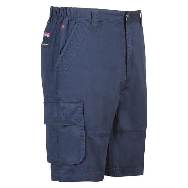 Szorty bermudzkie Idaho Grand Voile. Niebieskie szorty męskie IDAHO, na lato, m, bez wzorów, z materiału. Za 230.00 zł.
