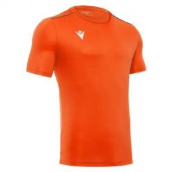 Koszulka Macron Rigel. Brązowe koszulki sportowe damskie Macron, l, bez wzorów, z materiału, bez kołnierzyka, bez ramiączek, na fitness i siłownię. Za 129.00 zł.