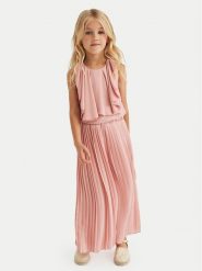 Abel & Lula Komplet top i spodnie 5234 Różowy Regular Fit. Czerwone spodnie materiałowe dla dziewczynek Abel & Lula, bez wzorów, z syntetyku. Za 309.99 zł.