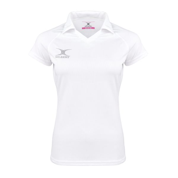 Damska koszulka polo Gilbert Eclipse. Czerwone koszulki sportowe damskie gilbert, s, bez wzorów, z materiału, bez kołnierzyka, bez ramiączek, na fitness i siłownię. Za 196.00 zł.