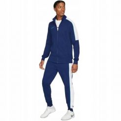 Męska Kurtka Dresowa Academy DriFIT. Niebieskie kurtki męskie Nike, l, bez wzorów, z dresówki, klasyczne, bez kaptura. Za 310.99 zł.