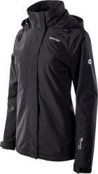 Hi-Tec KURTKA LADY OSCAR BLACK L. Czarne kurtki damskie Hi-tec, l, bez wzorów, bez kaptura. Za 165.99 zł.