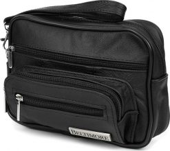 Beltimore Czarna Saszetka męska skórzana do ręki na dokumenty Beltimore G25. Czarne saszetki męskie Beltimore. Za 99.99 zł.