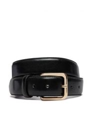 Guess Pasek Damski Not Coordinated Belts BW9165 P4335 Czarny. Czarne paski damskie Guess, z aplikacjami, ze skóry. Za 209.99 zł.