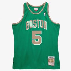 Koszulka NBA Boston Celtics Swingman Kevin Garnett 2007/08. Zielone koszulki sportowe męskie Mitchell & Ness, bez wzorów, bez kołnierzyka, bez ramiączek, do koszykówki. Za 517.00 zł.