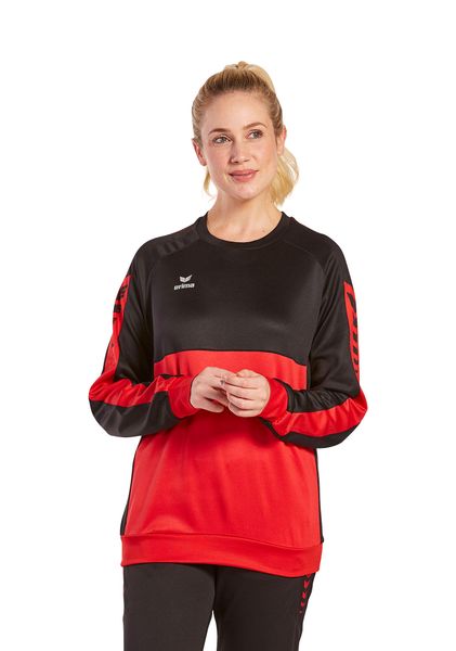 Bluza Erima Six Wings. Czarne bluzy męskie Erima, xl, bez wzorów, z bawełny, bez kaptura. Za 208.50 zł.