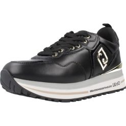 Buty LIU-JO MAXI WONDER 01 Czarny. Czarne obuwie sportowe damskie Liu Jo, bez wzorów, z syntetyku, trekkingowe. Za 739.64 zł.