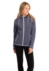 Bluza damska z kapturem Trespass Rootless. Niebieskie bluzy damskie Trespass, xl, bez wzorów, z materiału, z kapturem. Za 223.46 zł.