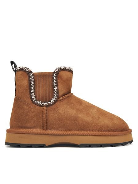 EMU Australia Śniegowce Higgie W13198 Brązowy. Brązowe śniegowce i trapery damskie Emu Australia, ze skóry. Za 699.99 zł.