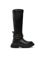 Liu Jo Kozaki Kendy 835 4F4329 EX215 M Czarny. Czarne buty zimowe dziewczęce Liu Jo, bez wzorów, ze skóry, bez zapięcia. Za 599.99 zł.