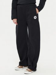 Converse Spodnie dresowe Retro Banana 10027565-A01 Czarny Loose Fit. Czarne spodnie dresowe damskie Converse, l, bez wzorów, z bawełny. Za 209.99 zł.