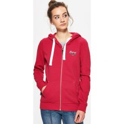 Rozpinana bluza z kapturem - Różowy. Bluzy damskie marki Cropp. W wyprzedaży za 39.99 zł.