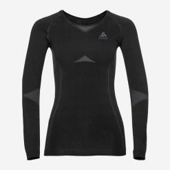 Koszulka termoaktywna narciarska damska Odlo Performance Evolution Warm. Koszulki sportowe damskie Odlo, l, bez wzorów, bez kołnierzyka, bez ramiączek, narciarskie. Za 289.99 zł.