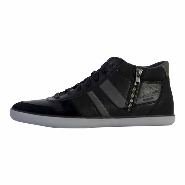 Buty GEOX U26BCA 0PT22 Czarny. Czarne trekkingi męskie Geox, na fitness i siłownię. Za 267.99 zł.