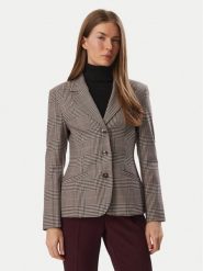Marella Marynarka Ginseng 2623046071 Brązowy Regular Fit. Brązowe żakiety damskie Marella, bez wzorów, z syntetyku. Za 1,569.00 zł.