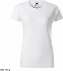 MALFINI Basic 134 - ADLER - Koszulka damska, 160 g/m - biały S. Białe t-shirty damskie Malfini, m, bez wzorów, bez kołnierzyka. Za 19.90 zł.