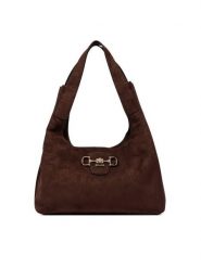 Guess Torebka Sunset HWSG23 14020 Brązowy. Brązowe torebki do ręki damskie Guess, z aplikacjami, z materiału, bez dodatków. Za 674.99 zł.