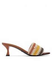 LOVE MOSCHINO Klapki JA28225G0OJQA20A Kolorowy. Klapki damskie Love Moschino, bez wzorów, z materiału, bez obcasa. Za 909.99 zł.