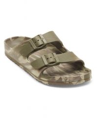 Sandały dla Mężczyzn EMBARK. Zielone sandały męskie Quiksilver, z materiału, bez zapięcia. Za 170.15 zł.