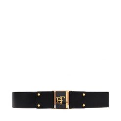 Pasek Elisabetta Franchi. Czarne paski damskie Elisabetta Franchi, bez wzorów. Za 689.99 zł.
