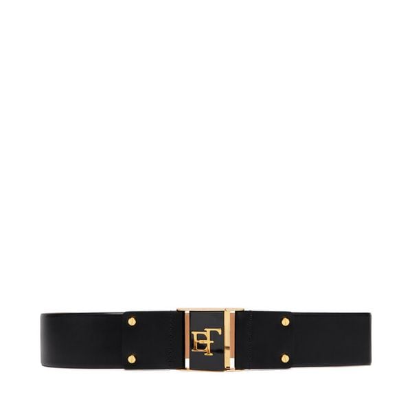 Pasek Elisabetta Franchi. Czarne paski damskie Elisabetta Franchi, bez wzorów. Za 689.99 zł.