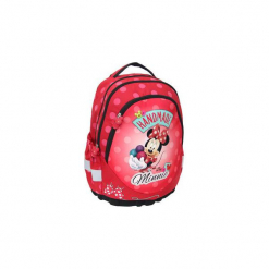 Plecak 3-komorowy ergonomiczny Minnie. Różowe torby i plecaki dziecięce MST Toys. Za 186.57 zł.