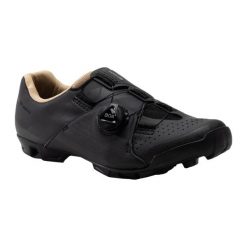 MTB - Buty kolarskie SH-XC300 damskie, czarne. Brązowe obuwie sportowe damskie Shimano, bez wzorów, rowerowe. Za 549.90 zł.