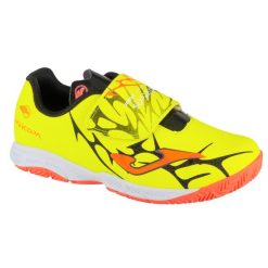 Buty halowe do piłki nożnej chłopięce, Super Copa Jr 25 SCJS IN. Niebieskie buty sportowe chłopięce Joma, bez wzorów, bez zapięcia, do piłki nożnej. Za 159.99 zł.