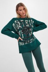 Sweter damski moherowy ERMANNO FIRENZE. Swetry damskie Ermanno Firenze, bez wzorów, z moheru, bez kołnierzyka, bez ramiączek, bez kaptura. W wyprzedaży za 1,221.35 zł.