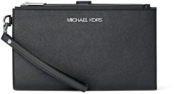Michael Kors Portfel Damski Michael Kors Jet Set Travel 35F8STVW0LBLA Czarny. Czarne portfele damskie Michael Kors, bez wzorów. Za 303.81 zł.