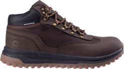 Męskie buty Hi-tec RULEN MID WP dark brown/black rozmiar 44. Brązowe trekkingi męskie HITEC. Za 376.23 zł.