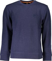 Hugo Boss NIEBIESKA BLUZA BEZ ZAMKA MĘSKA HUGO BOSS S. Niebieskie bluzy męskie Hugo Boss, m, bez wzorów, bez kaptura. Za 379.92 zł.