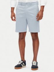 Pepe Jeans Szorty materiałowe PM801181 Błękitny Regular Fit. Niebieskie szorty męskie Pepe Jeans, m, bez wzorów, z bawełny. Za 139.99 zł.