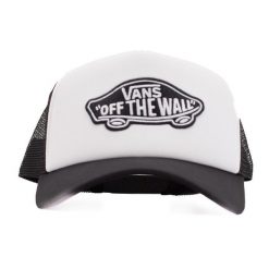 Czapka z daszkiem na deskorolkę Vans Classic Patch Cap OSFM czarno-biały. Białe czapki i kapelusze męskie Vans, na wiosnę, bez wzorów, z materiału. Za 149.00 zł.