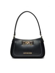 LOVE MOSCHINO Torebka JC4062PP1ML1100A Czarny. Czarne torebki do ręki damskie Love Moschino, bez wzorów, ze skóry, bez dodatków. Za 1,159.00 zł.