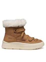 Geox Śniegowce J Laquinny J56M3D 000AU C6627 S Brązowy. Brązowe buty zimowe dziewczęce Geox, z materiału, bez zapięcia. Za 239.99 zł.