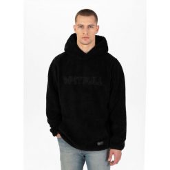 Bluza męska Pitbull z kapturem Aragon. Czarne bluzy męskie PITBULL, m, bez wzorów, z kapturem. Za 249.00 zł.
