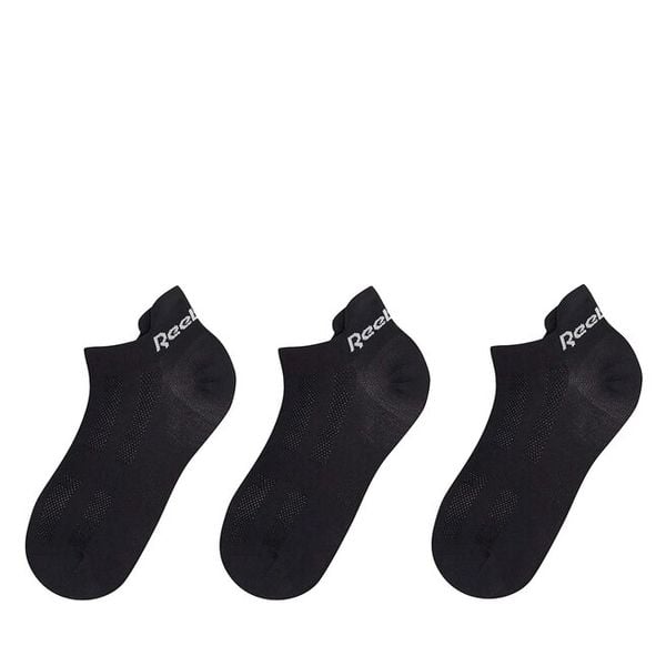 Skarpety krótkie Reebok. Czarne skarpety damskie Reebok, bez wzorów. Za 59.99 zł.